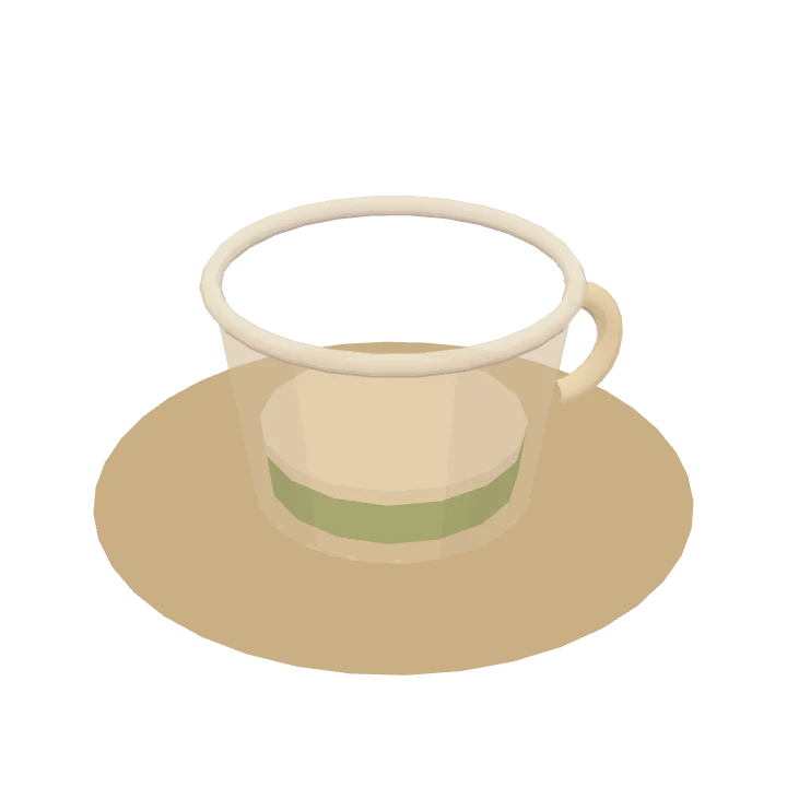 A usucha, as it's served in Cuppology